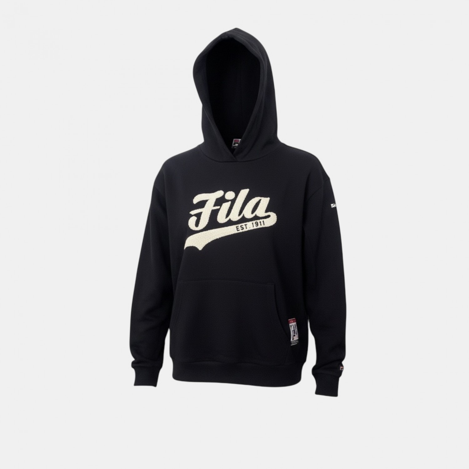 Fila Heritage Ανδρικό Μαύρο Φούτερ με Κουκούλα | Pre Owned